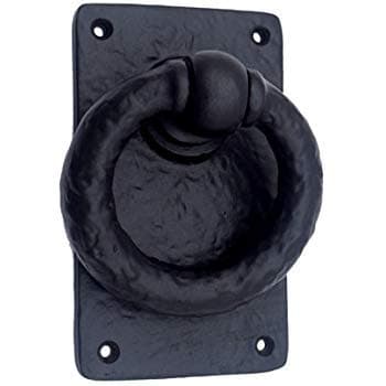 The Metal Magician Black Antique Cast Iron Door Knocker – Black 1