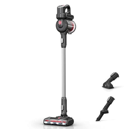 Hoover Excelerate Cordless Stick Vacuum Cleaner with Included Tools, for Carpet and Hard Floors, Lightweight Design, Powerful Suction, LED Headlights, BH59000V