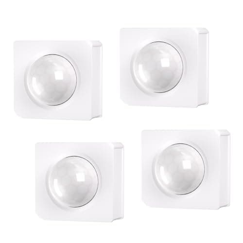 SONOFF SNZB-03 ZigBee Mini Motion Sensor, SONOFF ZigBee 3.0 Hub Required, Wireless Motion Detector Get Alerts or Trigger Lights to Turn on, Compatible with Alexa/Google Home (4 Pack)