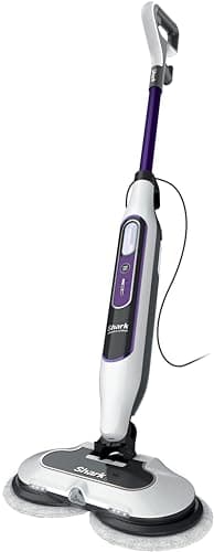 Shark S8201 Steam & Scrub with Steam Blaster Technology All-in-One Hard Floor Steam Mop with 3 Steam Modes & LED Headlights, Purple (Renewed)