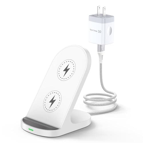 Pixel 10a, 10, 10 Pro, 10 Pro XL Wireless Charger Phone Stand Dock for Google Pixel 10, 10 Pro XL, 9, 9 Pro, 9 Pro XL, 8, 8 Pro, 7, 7 Pro, 6, 6 Pro, 5, 5XL 4, 4XL, Desk Fast Charging Pad Station