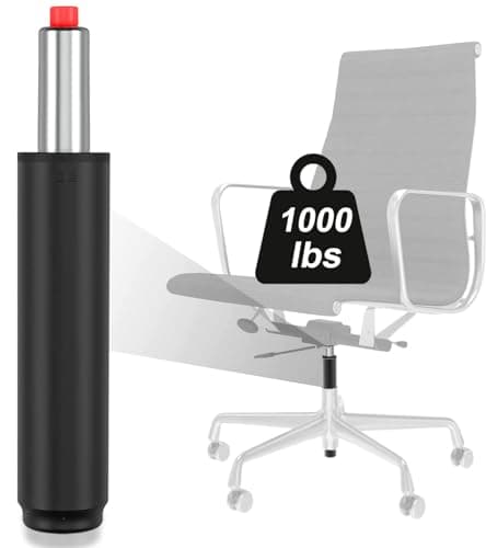 Subhtoh Universal Size Chair Cylinder Replacement Parts 4.0 inch Stroke Heavy Duty Gas Lift Cylinder for Office Desk Chairs/Gaming Chair,Hydraulic Piston Cylinder Heavy Duty 1000 LBs