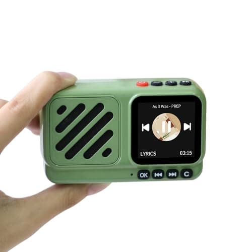 Choyong Voyager Bluetooth Speaker Wireless Internet Radio with WIFI/4G,World Radio Station,BT5.3, Electronics for Home/Travel/Outdoor mini Portable Speaker