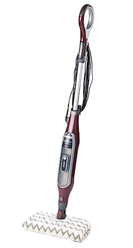 Shark QM5006QRD Genius Steam Pocket Mop with Accessories, Red (Renewed)