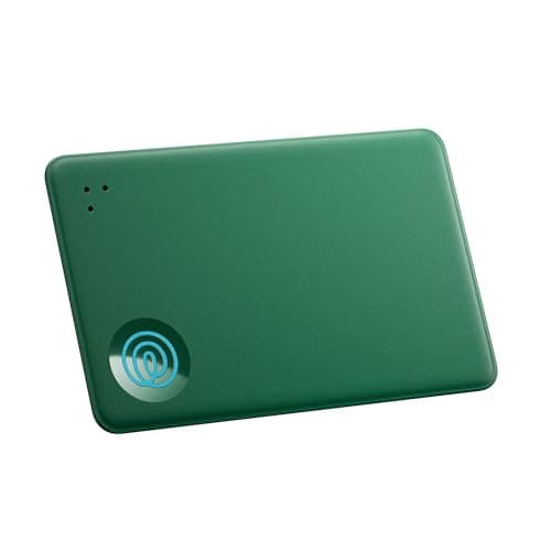 Life360 Tile Slim - Wallet Finder, Bluetooth Tracker and Item Locator for Luggage Tags, Passports and More. Both iOS and Android Compatible. Phone Finder. 1-Pack (Green Surf)