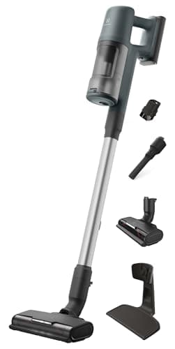 Electrolux Ultimate600 Cordless Stick Vacuum with PowerPro Bristle Nozzle and Larger Dust Bin Capacity, 50-Minute Run Time, 3 Power Modes, Ocean Green