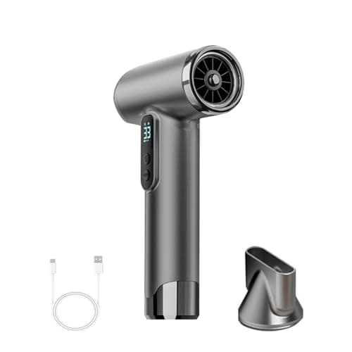 SL Nevnmoe Cordless Rechargeable Hair Dryer, 15000mAh Battery Operated,USB Portable Blow Dryer,3 Adjustable Hot and Cold Air Settings, Used for Travel, Camping, and RV.