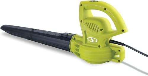 Sun Joe SBJ597E | 6-Amp 155 MPH Electric Leaf Blower (Renewed)