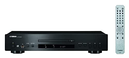Yamaha CDS303 Single Disk CD Player with Front Panel USB - Black