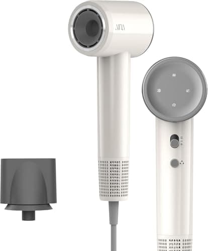 AINA Hair Dryer Blow Dryer with brushless Motor Ionic Compact for Travel A07