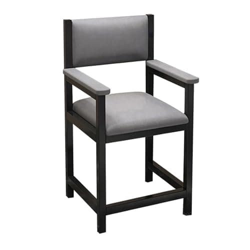 Helsevesen Heavy Duty Steel Frame Hip High Chair, Medical Chair, Weight Capacity 330lbs, Gray