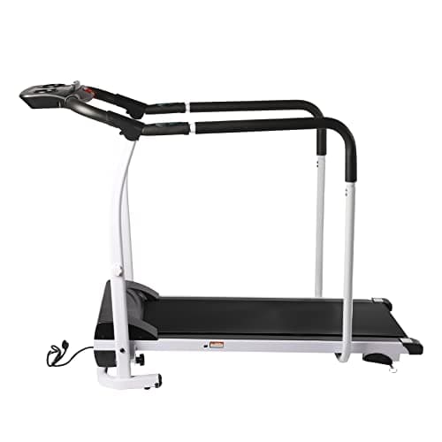 PIAOCAIYIN Treadmills for Seniors, Exercise Treadmill w/LCD Display Screen, Walking Machine for Home, Recovery Fitness Exercise Machine w/PVC Running Belt, 220lbs Capacity, Adjustable Speed