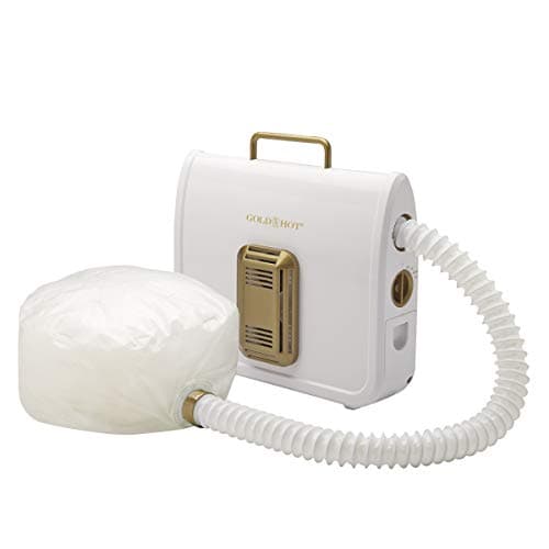 Gold N Hot Professional Ionic Soft Bonnet Hair Dryer | Reduce Frizz for Natural, Healthy-Looking Hair