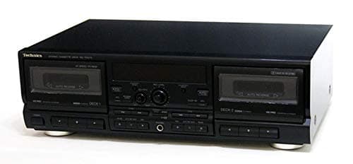 Technics RS-TR575 - Dual cassette deck - black