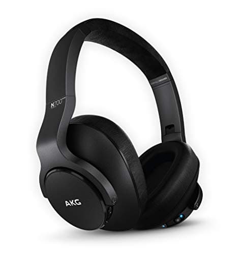 SAMSUNG AKG (A Samsung Brand) N700NC M2 Over-Ear Foldable Wireless Headphones, Active Noise Cancelling Headphones - Black (US Version), 2.6, Model:GP-N700HAHCIWA