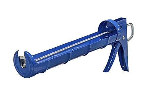 Bon Standard Caulking Gun – 3:1 Thrust Ratio – 10 oz. Capacity – All-Steel Welded Frame, Smooth Rod Cradle, No-Drip Sealant Applicator for Precision Caulking