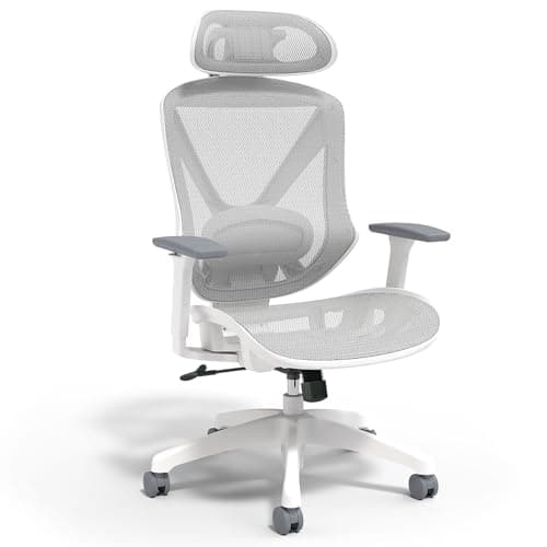 STAPLES Ergonomic Task Chair, Mesh, Ergonomic, Lumbar Support, Gray