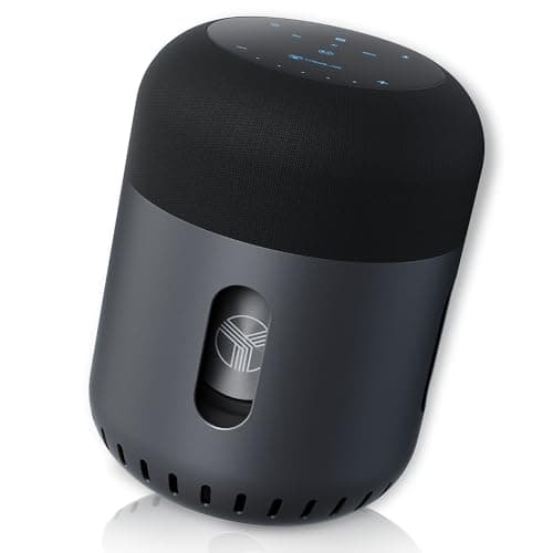 TREBLAB HD-360 Pro - Ultra High-Tech Bluetooth Speaker with 360° Surround Sound, 90W High-Powered 5-Driver System w/Subwoofer & 8 Bass Radiators, Portable Wireless Speaker for Home, Party, Outdoor