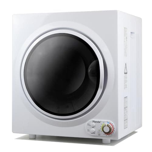 Panda Compact Dryer 13.2 lbs Load Volume 110V 1500W Portable Clothes Dryer 3.5 cu.ft. Stainless Steel Tub, 4 Drying Modes