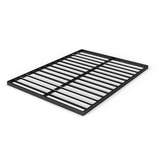 ZINUS Queen Quick Lock Bunkie Board, Box Spring & Bed Slat Replacement, Metal Frame with Steel Slats, Easy Assembly