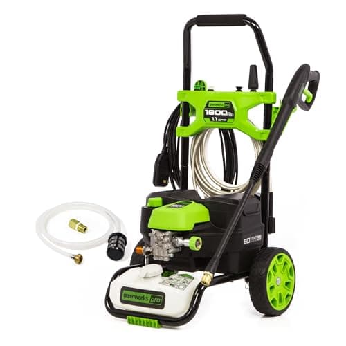 Greenworks 60V 1800 PSI Max (1.1 GPM) Hybrid (120V / Cordless) Electric Pressure Washer, Battery Not Included