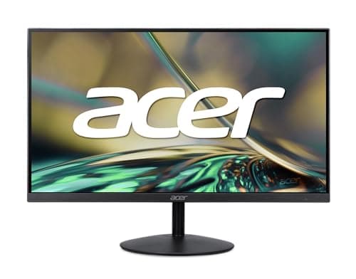 acer SB322QK bmiipx 31.5" UHD 3840 x 2160 Zero-Frame Gaming Office Monitor | Adaptive-Sync Support (FreeSync Compatible) | Ultra-Thin Design | VESA Mounting Compliant | Tilt | DP & HDMI Ports