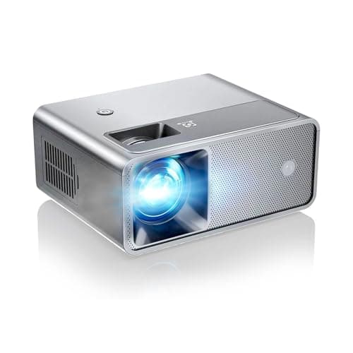 CiBest Projector,with WiFi and Bluetooth Projector Dolby Audio, Outdoor Projector/Home Theater, Compatible w/TV Stick, iOS, Android...