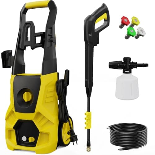 Electric Pressure Washer 3000 PSI 2.0 GPM High Power Washer with 4 Nozzles, 35FT Power Cord