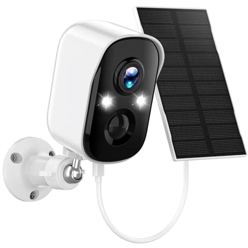Sofiwaa Security Cameras Wireless Outdoor, 2K Battery Powered Color Night Vision Camera, PIR Motion Detection, IP66 Waterproof, Cloud Storage/Mic-SD, Instant Alert, 2.4GHz WiFi, Solar Camera for Home