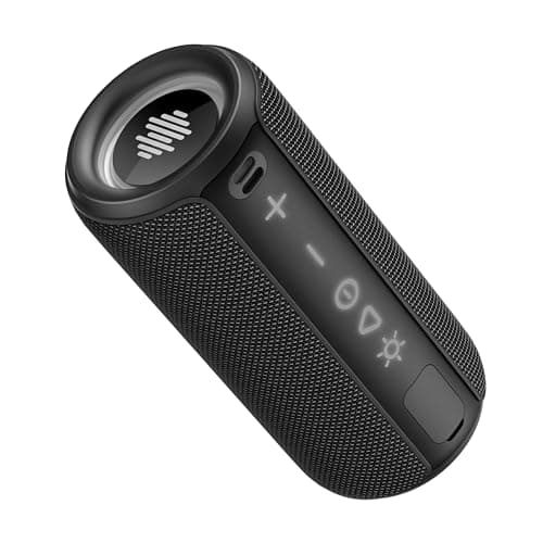 TIMU Portable Speaker Bluetooth 5.4, 25W Super Loud Wireless Speaker: Boost Bass 3.0, 30H Playtime, 8 RGB Modes, IPX7 Waterproof, TWS Pairing, for Outdoor/Home/Party, Gift Ideas