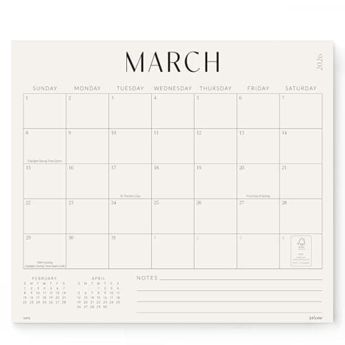 Jotsome Magnetic Calendar for Refrigerator 2026-2027, Monthly Fridge Calendar From Now to June 2027 13x11 inch, Easy Planning, Gift for the Holidays