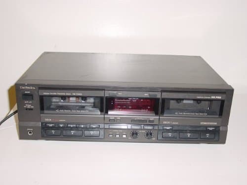 Technics RS-TR155 Dual (Double) Auto-Reverse Cassette Deck Player Recorder HX-Pro Japan
