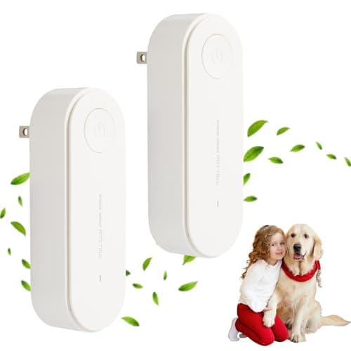 2PCS Magair Air Purifie, 2026 New Magair Air Purifier Plug In With Replacement Filter, Suitable For Bedrooms, Toilets, Closets, Pet Room