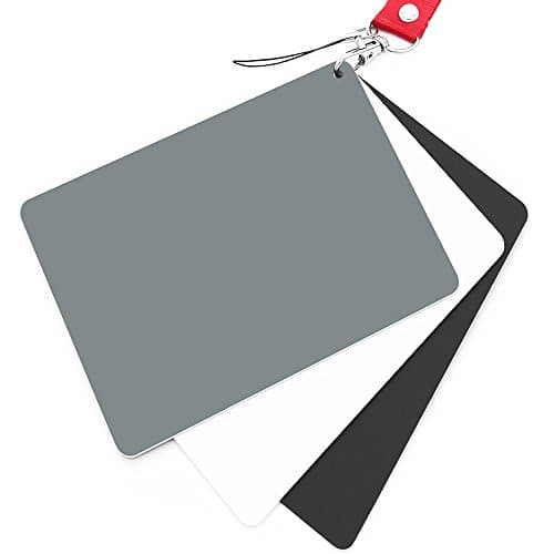 Anwenk Grey Card White Balance Card 18% Exposure Photography Card 5X4 Custom Calibration Camera Checker Video, DSLR and Film