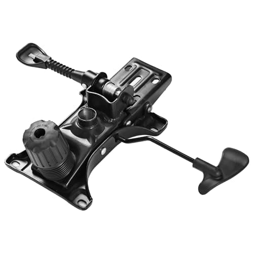 Skuehod Heavy Duty with Adjustment Backrest Tilt Replacement Office Chair Swivel Tilt Control Seat Mechanism Gas Type (6×8 Hole)
