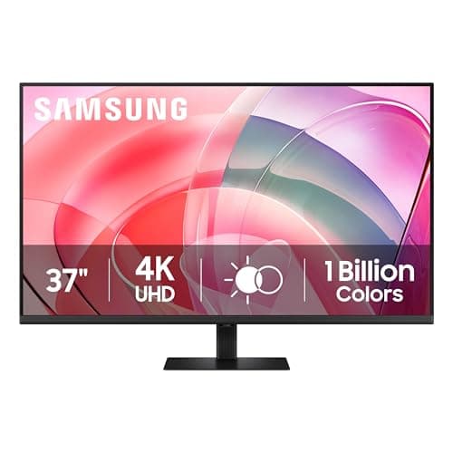 Samsung 37" ViewFinity S7 (S70D) 4K UHD HDR10 High Resolution Monitor, DP Port, TUV-Certified, 2025, LS37D700EANXZA