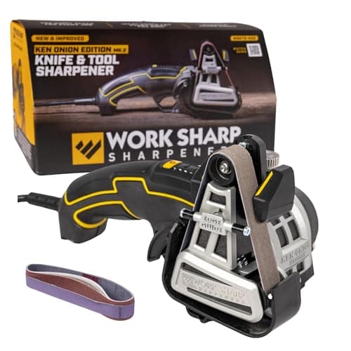 Work Sharp Ken Onion Knife Sharpener Tool - Adjustable Knife Sharpening System - For Knives, Scissors, Serrated Blades, & Tools