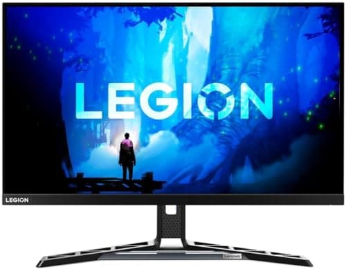 Lenovo Legion Gaming Monitor - 27"" QHD (2560x1440) IPS – Up to 180Hz - 0.5ms Response Time - 99% sRGB - 1.07 Billion Color - DisplayHDR 400 - AMD FreeSync Premium - Low Blue Light, Black