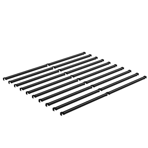 Hunlostten Metal Slats for Queen Size Bed, Queen Bed Slats Replacement, Enhance Support, Easy Assembly