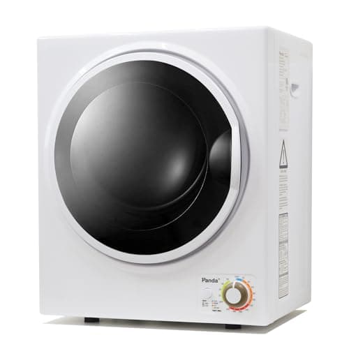 Panda Portable Clothes Dryer – 1.5 cu.ft Compact Electric Dryer, 850W, Stainless Steel Tub, 110V – Ideal for Apartments, Dorms & Small Loads