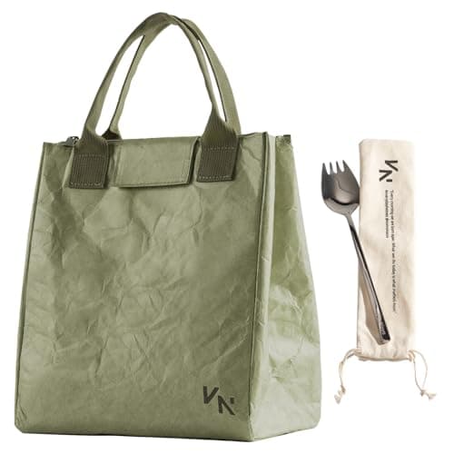 VonNova Women’s Insulated Lunch Bag with Premium 4mm Cooler Insulation, Cute Large 7L Lunch Tote for Office, Durable Small Lunch Box for Women, Stylish Lunchbox for Adults, Teens, Nurses, Teachers