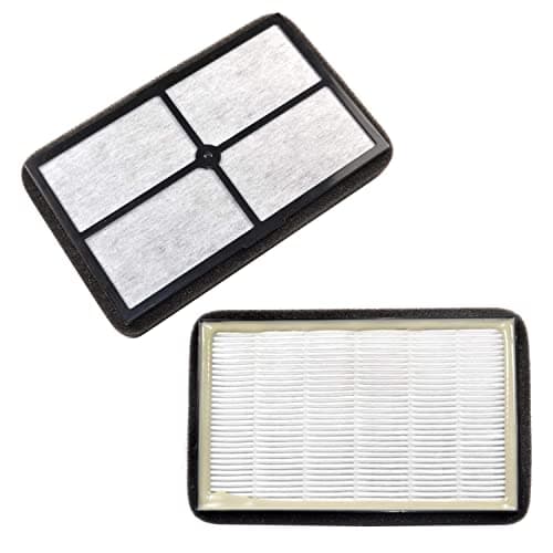 HQRP 2-pack Air Purifier Filter compatible with Black&Decker BXAP040 BXAP041 Table Top, parts BXFLTX FLT4010 Replacement