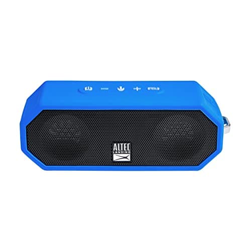 Altec Lansing LifeJacket H2O 4 - Waterproof Bluetooth Speaker, Durable & Portable Speaker with Voice Assistant, 10 Hour Battery Life & 100 Foot Range, Royal Blue