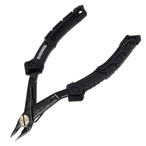 ENGINEER NZ-12G ESD-Safe 125mm Micro Cutters. Made in Japan. Full Flush & Super-Fine Cutting Blades