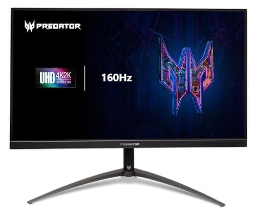 acer Predator XB323QK V3bmiiphx | 31.5" 4K UHD 3840 x 2160 IPS Gaming Monitor | AMD FreeSync Premium | 160Hz | Up to 0.5ms | VESA DisplayHDR 400| DCI-P3 95% | ErgoStand | DP 1.2 & 2 x HDMI 2.1