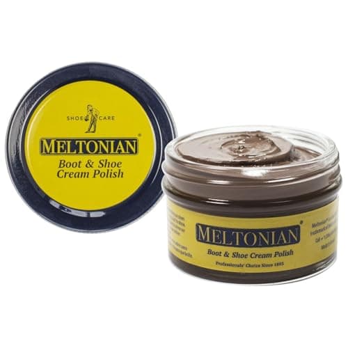 Meltonian Cream Shoe Polish - French Crafted Natural Wax & Oil Blend - Shoe Polish Brown & Black Shoe Polish for Leather - Nourishing, Restores & Protects, 60+ Unique Colors, Taupe