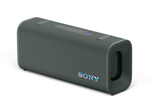 Sony ULT Field 3 Wireless Portable Bluetooth Speaker, IP67 Waterproof, Dustproof, Rustproof, and Shockproof with Enhanced Bass, 24 Hour Battery and Shoulder Strap (SRSULT30H), Forest Gray