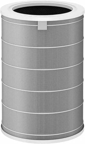 IZSOHHOME Compatible with Mi Air Purifier Xiaomi Mi 1, Mi 2 2S 2C 2H Pro,Mi Air Purifier HEPA Replacement Filter M8R-FLH,Triple Layer with Activated Carbon(Gray)