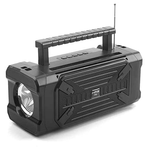 ECPAUTECH Portable Solar Bluetooth Speaker