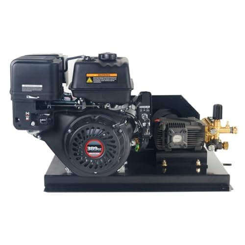 Canpump Belt Drive High Flow Pressure Washer 3600 PSI, 5 GPM – Triplex Power Washer Pump, 13 HP Loncin Engine – Electric Start, Commercial Grade, Fully Serviceable w/External Unloader